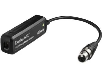 ADP-DAI-1X0 Dante AVIO analogue input adapter