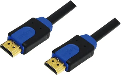 LogiLink CHB1102 HDMI-kabel med Ethernet 2 m, svart/blå