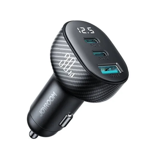 Joyroom Billaddare 30W 2x USB-C 1x USB