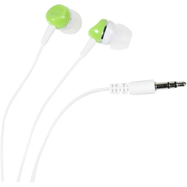 Vivanco SR 3 GREEN In Ear hörlurar In-ear Vit