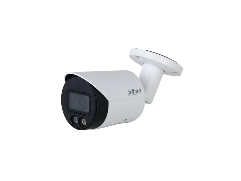 Dahua IPC-HFW2449S-S-IL-0280B-BLACK 4MP Smart Dual Light Fastfokuserad Bullet WizSense Nätverkskamera