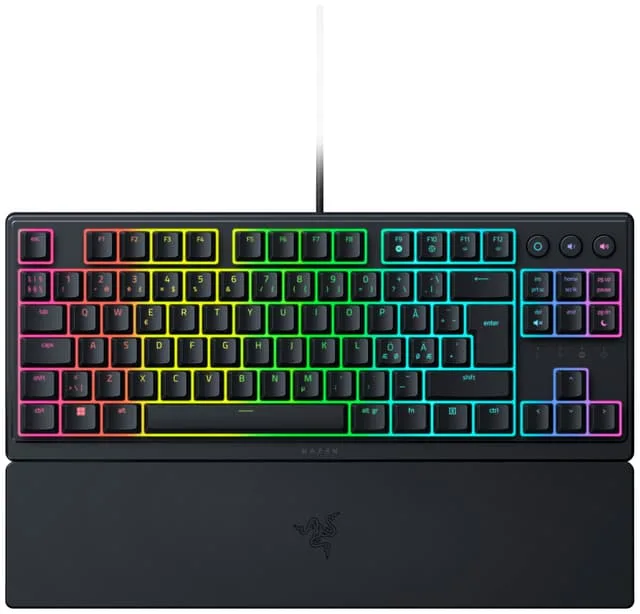 Razer Ornata V3 Tenkeyless gamingtangentbord, nordisk layout