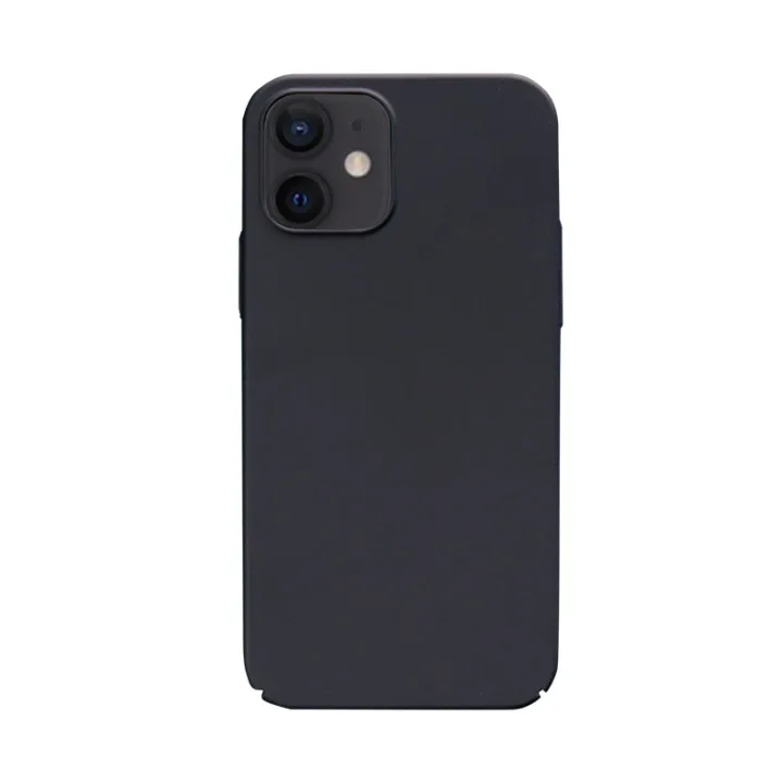 Merskal Slim Cover skal till iPhone 12 Mini, svart
