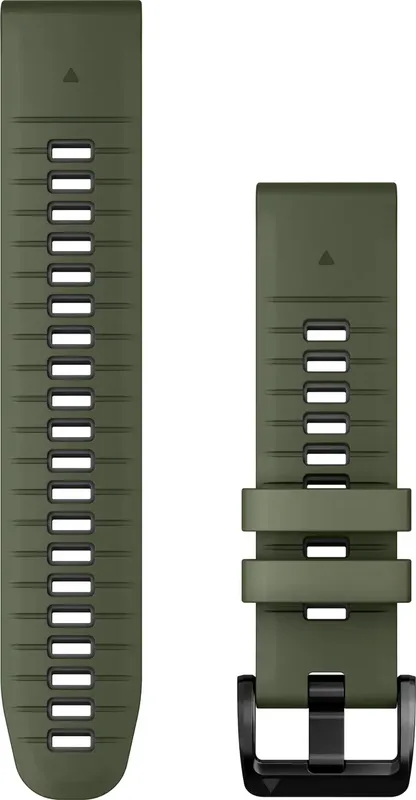 Garmin 22 mm QuickFit Silicone klockarmband (grön/grå)