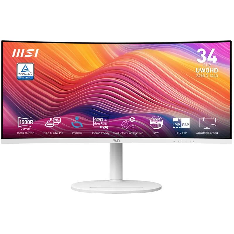 MSI Modern MD342CQPWDE skärm 34 tum UltraWide