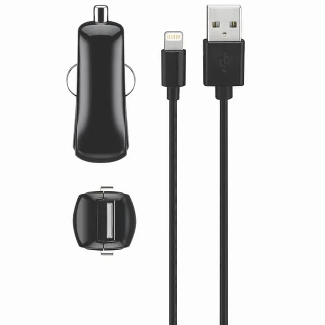 Goji billaddare 2.4A Lightning kabel