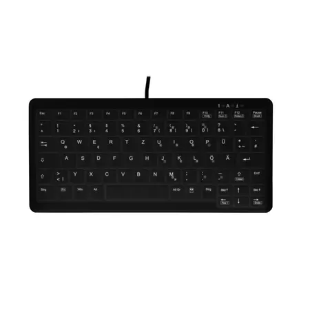 Contour Design Active Key AK-CB4110 tangentbord med bakgrundsbelysning, mini, USB