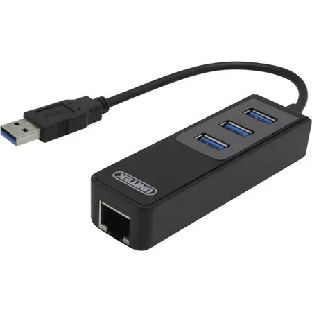 DELTACO USB3-GIGA3 - hubb