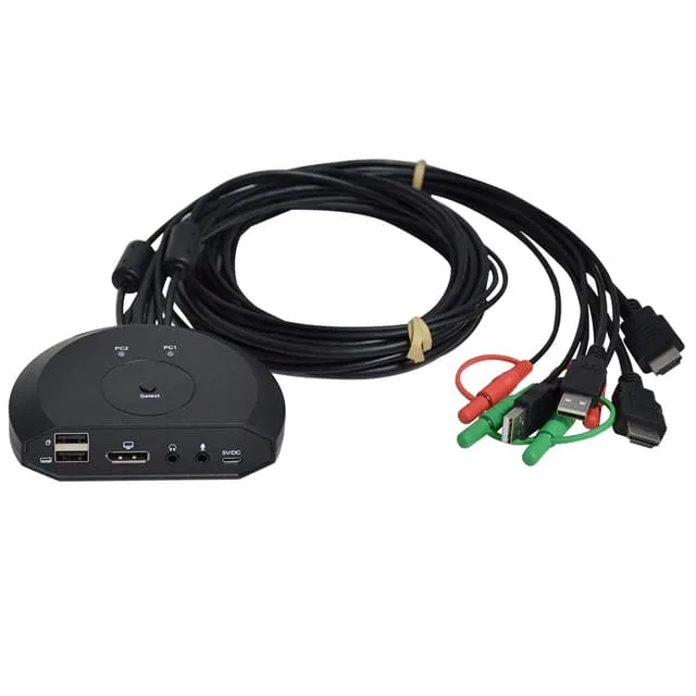 NÖRDIC KVM switch 2 till 1 DP 1.2