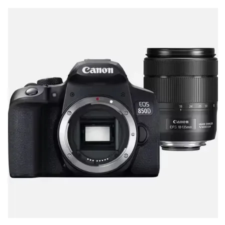 Canon EOS 850D digitalkamera, 24,1 MP, svart