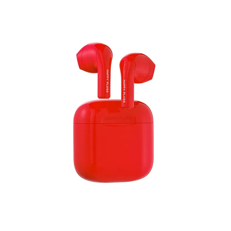 Tura Scandinavia AB Happy Plugs Joy trådlösa in-ear hörlurar (röd)