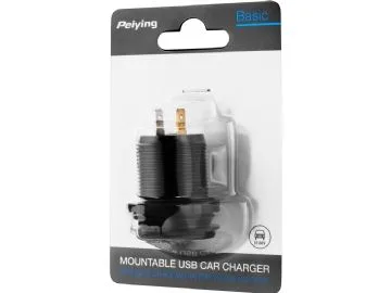 Peiying USB-billaddare med snabbladdning
