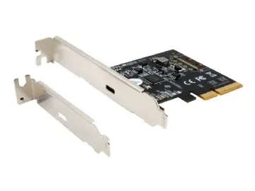 IO Exsys PCIe3.0 x4 1xUSB Type-C 3.2 Gen2x2 (EX-12011) LP