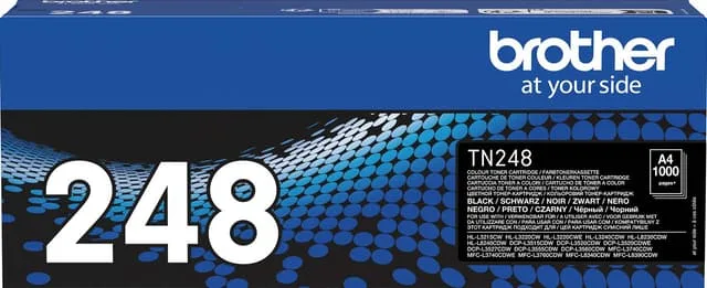 Brother Toner Svart 1K TN-248BK
