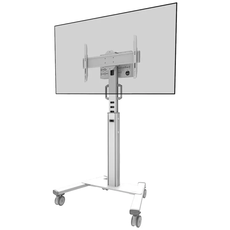 Neomounts golvvagn för platt skärm, vit, max 70 kg