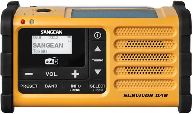 Sangean MMR-88 digitalradio (Orange)