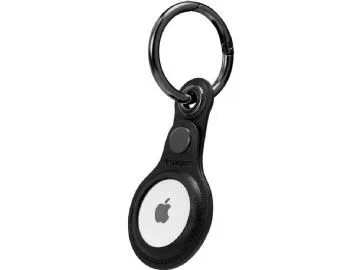 Spigen AMP01826, Ask, Svart, Key finder case, Läder, AirTag, 1 styck