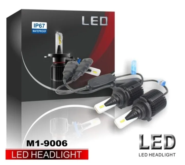 LED-konvertering M1, H8, H9, H11, 20 W, 2-pack