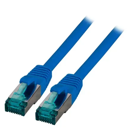 EFB Elektronik MK6001.0,25BL nätverkskabel blå 0,25 m Cat6a S/FTP