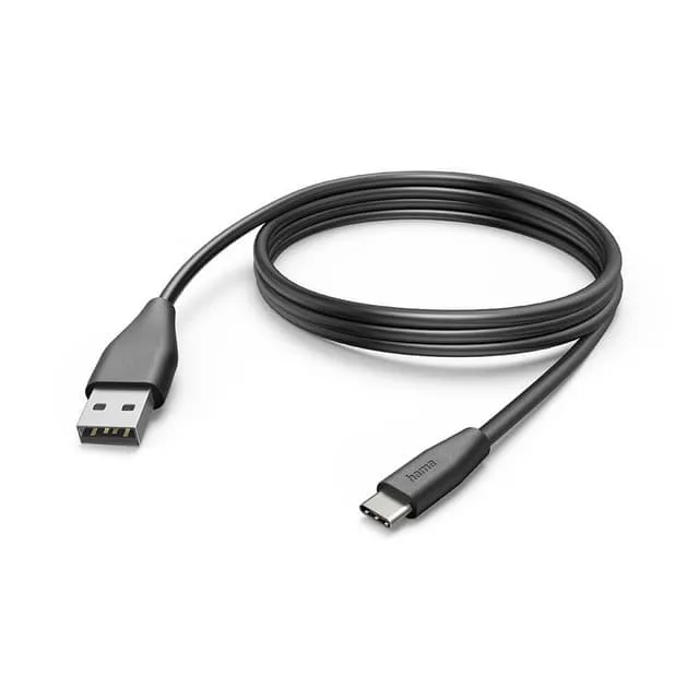 Hama 00201594 USB-kabel 1 m USB 2.0 USB A USB C svart