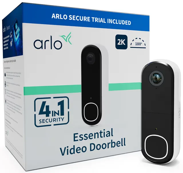 Arlo 2K videodörrklocka (1-pack)