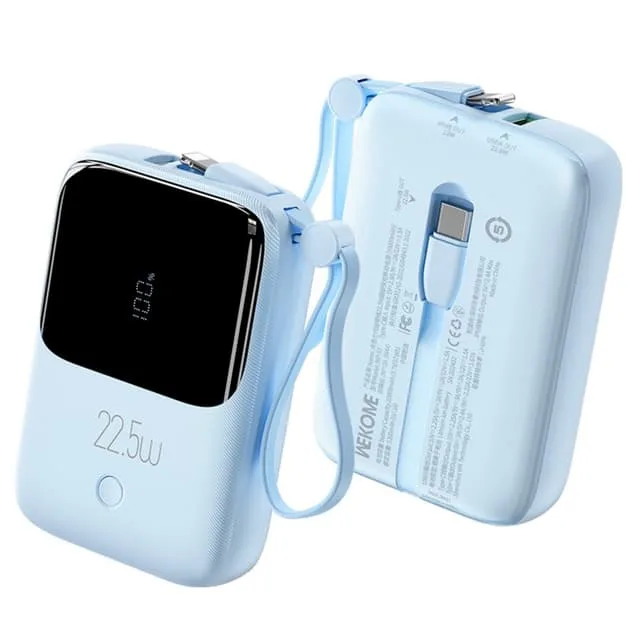 MTK 10000mAh Snabb Bärbar Powerbank Super Fast