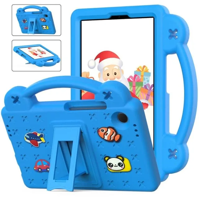 MTK EVA-fodral med ställ till Samsung Galaxy Tab A9, ljusblått
