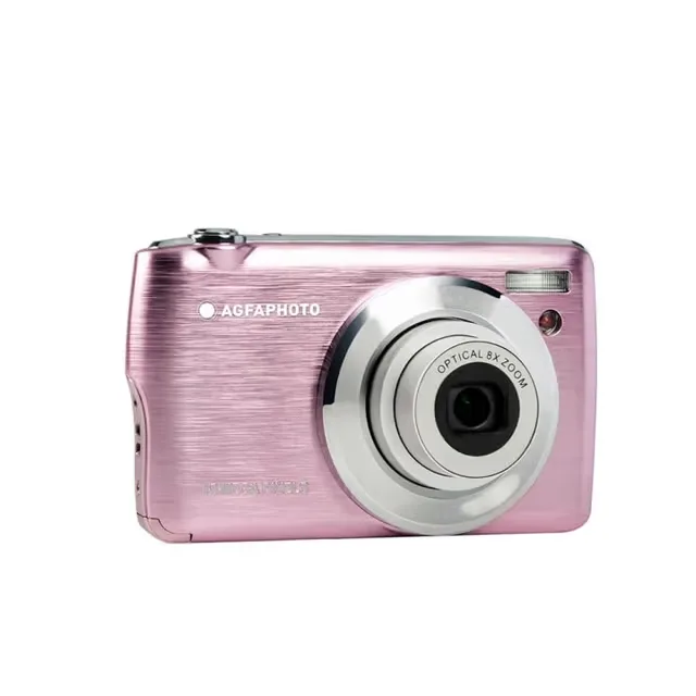 AgfaPhoto DC8200 digitalkamera, CMOS, 8x zoom, 18 MP, rosa