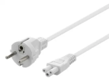 Deltaco Earthed device cable