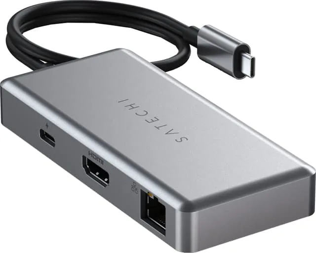 Satechi Multiport USB-C Chromebook hubb