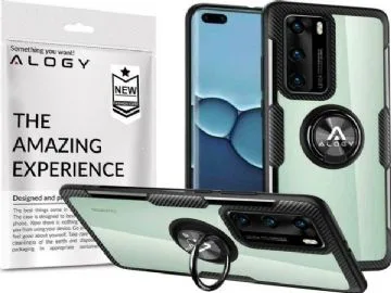 Alogy Phone case Alogy Clear Armor Ring Holder for Xiaomi Redmi Note 8 Pro
