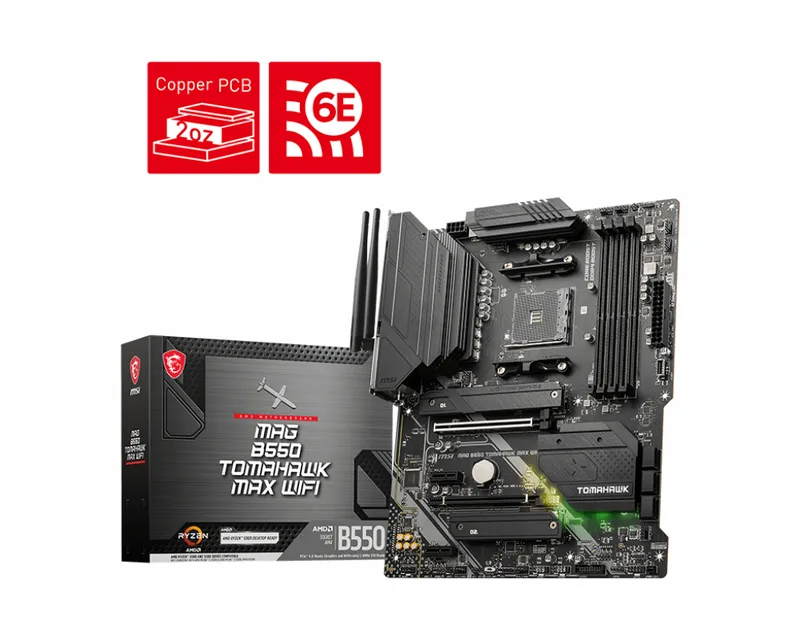 MSI MAG B550 Tomahawk Max WiFi moderkort