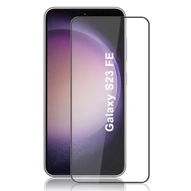 Skalo Samsung S23 FE Heltäckande Skärmskydd Härdat Glas