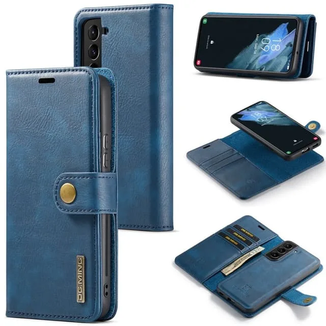 DG Ming Samsung S24+ 2-i-1 Magnet Plånboksfodral