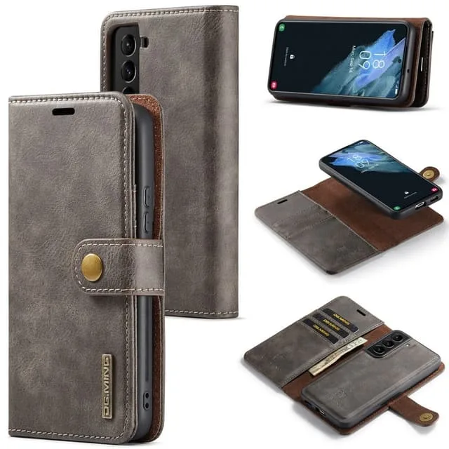 DG Ming Samsung S24 2-i-1 Magnet Plånboksfodral