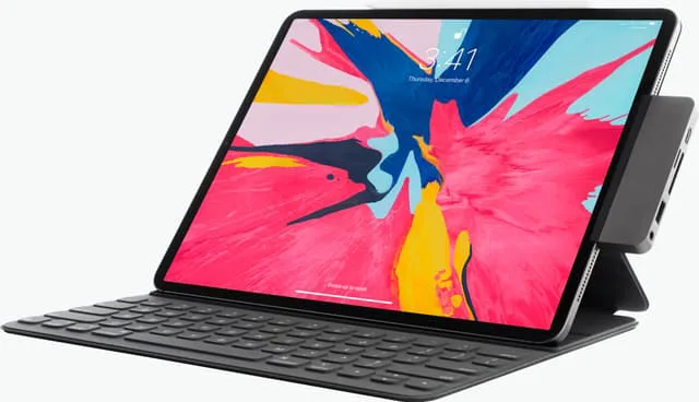 Hyperdrive 6-i-1-hubb för iPad Pro (silver)