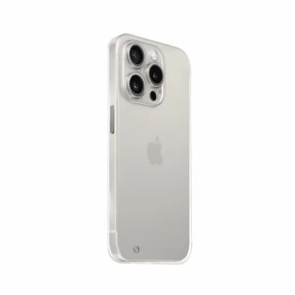 Just Mobile iPhone 15 Pro Skal TENC Slim Fit Frost