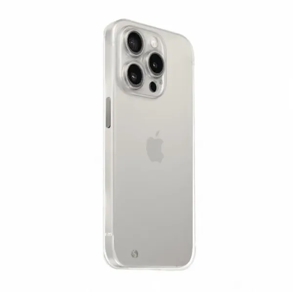 Just Mobile iPhone 15 Pro Max Skal TENC Slim Fit Frost