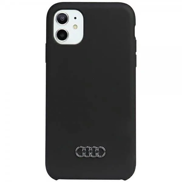 Audi skal i silikon till iPhone 12/iPhone 12 Pro, svart