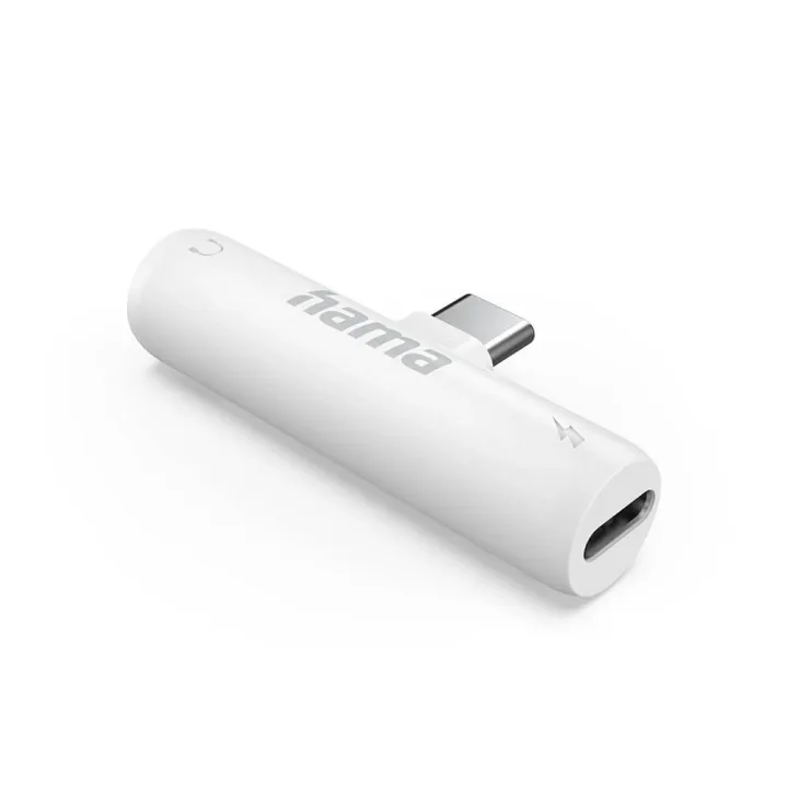 Hama ljudadapter USB-C, vit