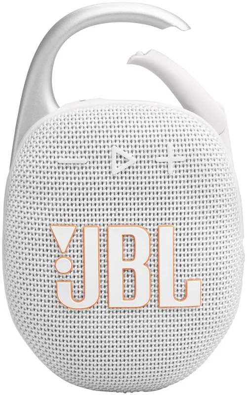 JBL Clip 5 bluetooth-högtalare (vit)