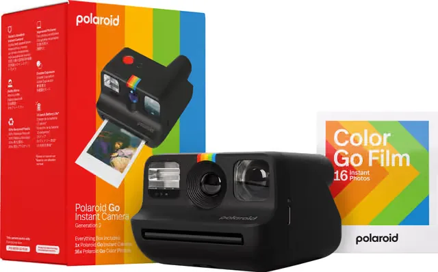 Polaroid Go Gen 2 analog kamera startkit (svart)