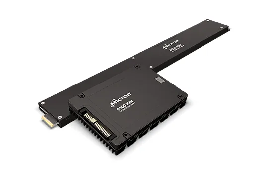 30,72 TB Micron 6500 ION SSD, NVMe U.3 PCIe 4.0