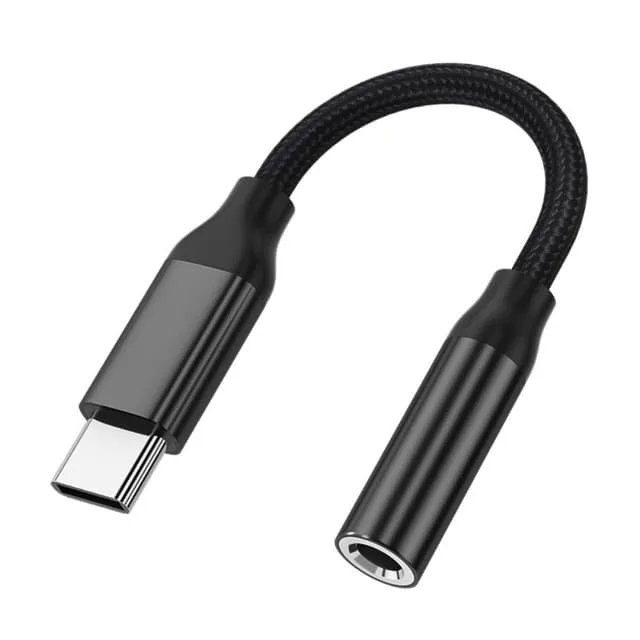 MTK USB-C hane till 3,5 mm hona AUX hörlursadapter för t.ex. iPhone 15