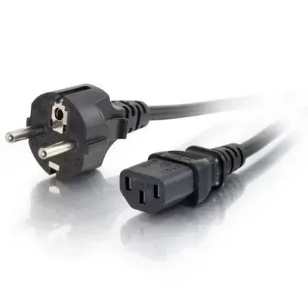 C2G - strömkabel - IEC 60320 C13 till CEE 7/7