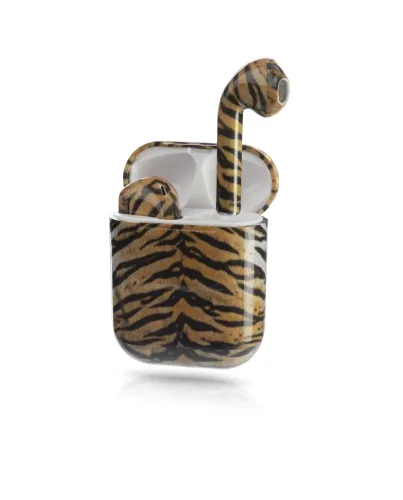 GadgetMonster trådlösa hörlurar med tigermotiv