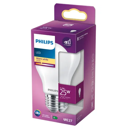 Philips Warm White LED-lampa E27 – 25 W