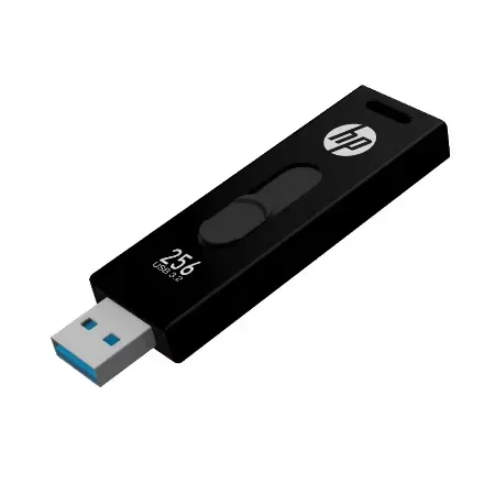 HP x911w USB-minne 256 GB, USB 3.2 Gen 1, svart