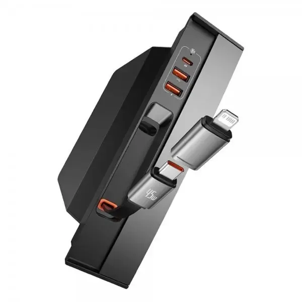 Baseus Hub T-Space USB-C-hubb för Tesla 45 W
