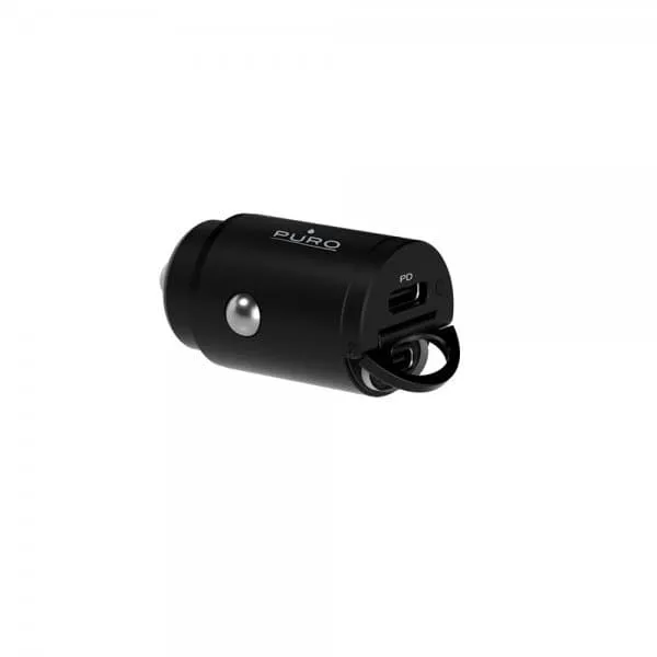 Puro Billaddare 2 USB-C Car Charger 30W